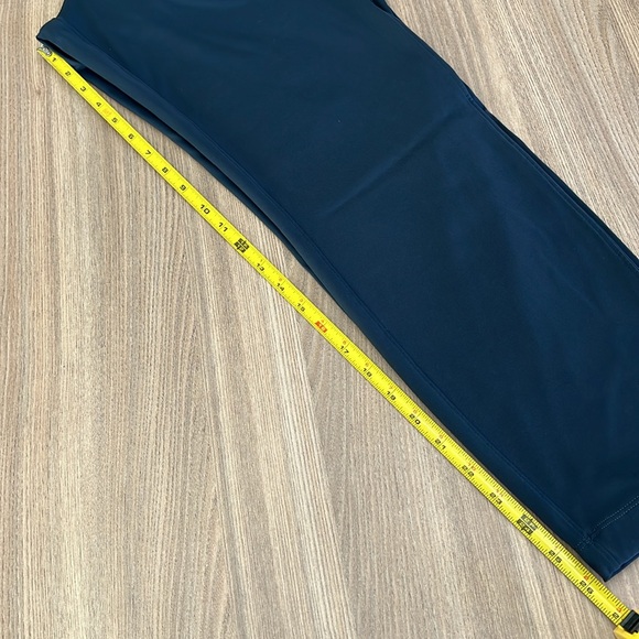 CRZ YOGA Womens 4-Way Stretch Ankle Golf 7/8 Athletic Pants Navy Size 8-10 - Picture 9 of 10